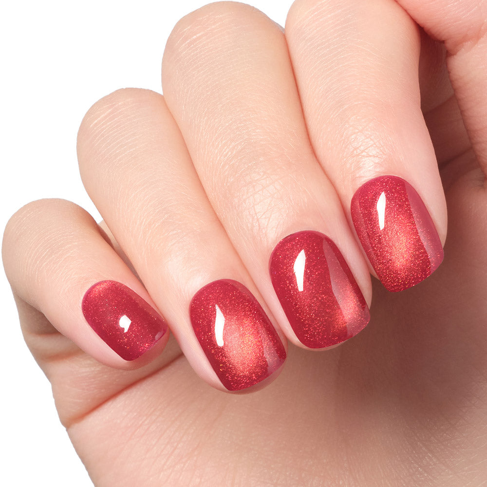 New Magic Press (Mani) - Wine Glow (Regular Round)