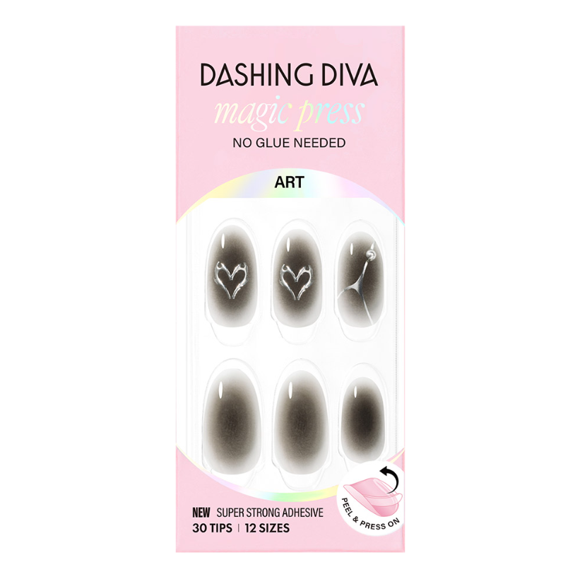 New Magic Press Nails (Mani)  - Smoke Shade