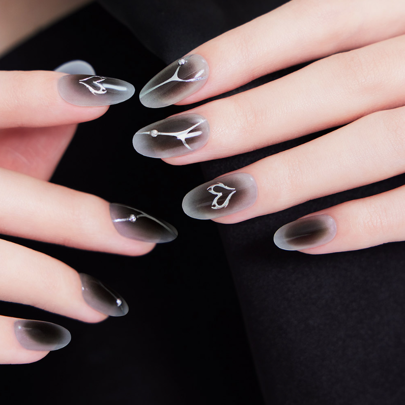 New Magic Press Nails (Mani)  - Smoke Shade