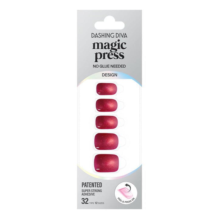 New Magic Press (Mani) - Wine Glow (Regular Round)