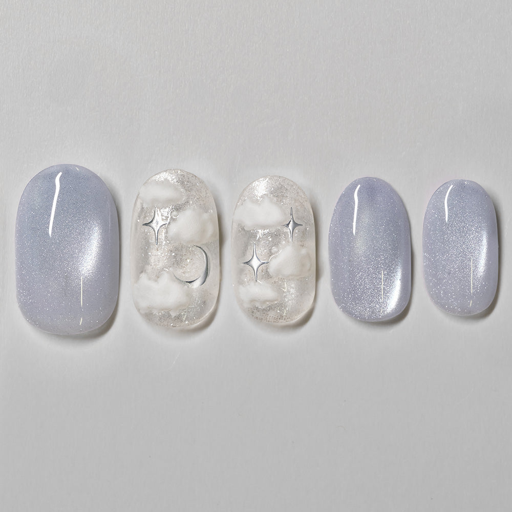 New Magic Press (Mani) - Cloud Mellow (Oval)