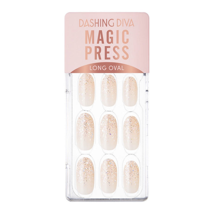 Magic Press Nails (Mani)  - MDR2F069OL Gold Shower