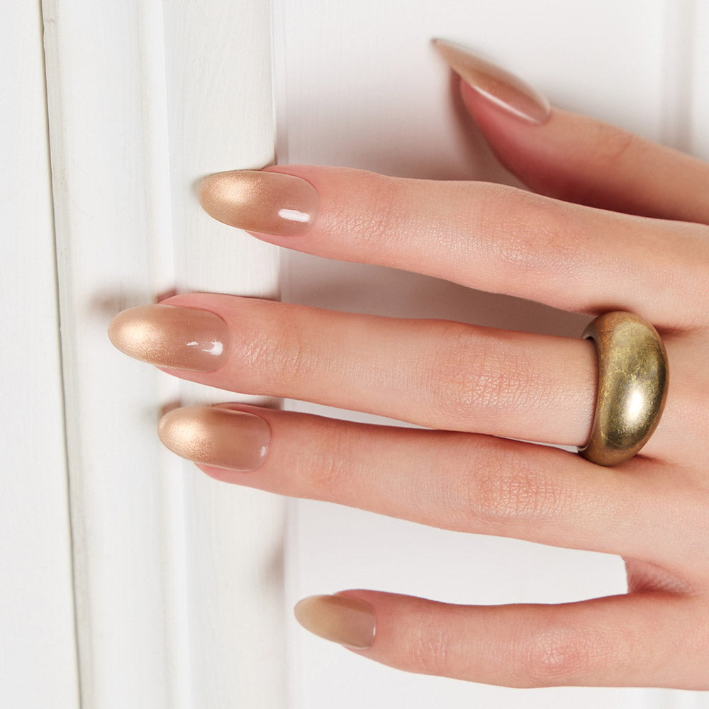 New Magic Press (Mani) - Golden Haze (Almond)