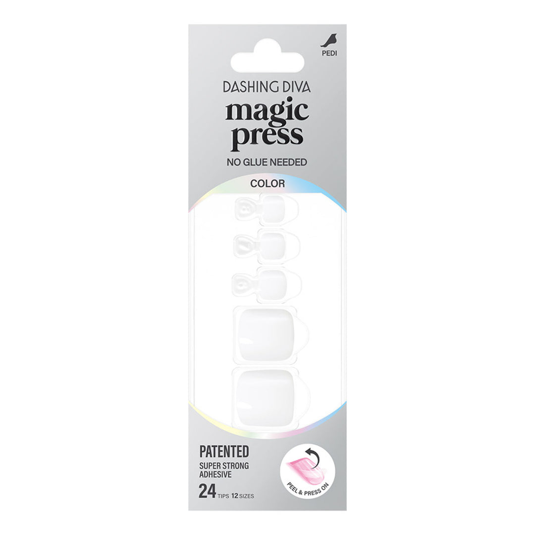 New Magic Press (Pedi) - Titanium White