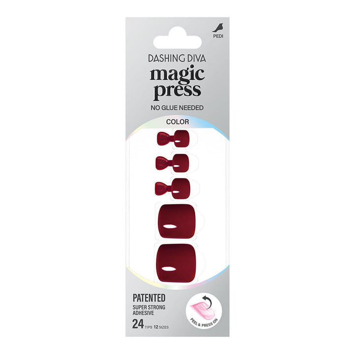 New Magic Press (Pedi) - Deep Red