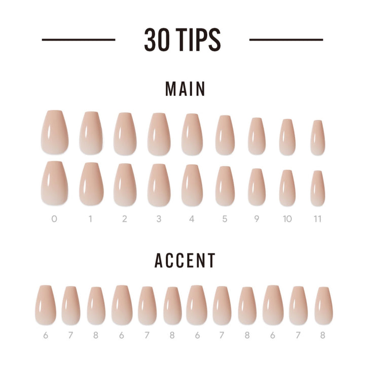 New Magic Press (Mani) - MDR3F065CF Rose Beige