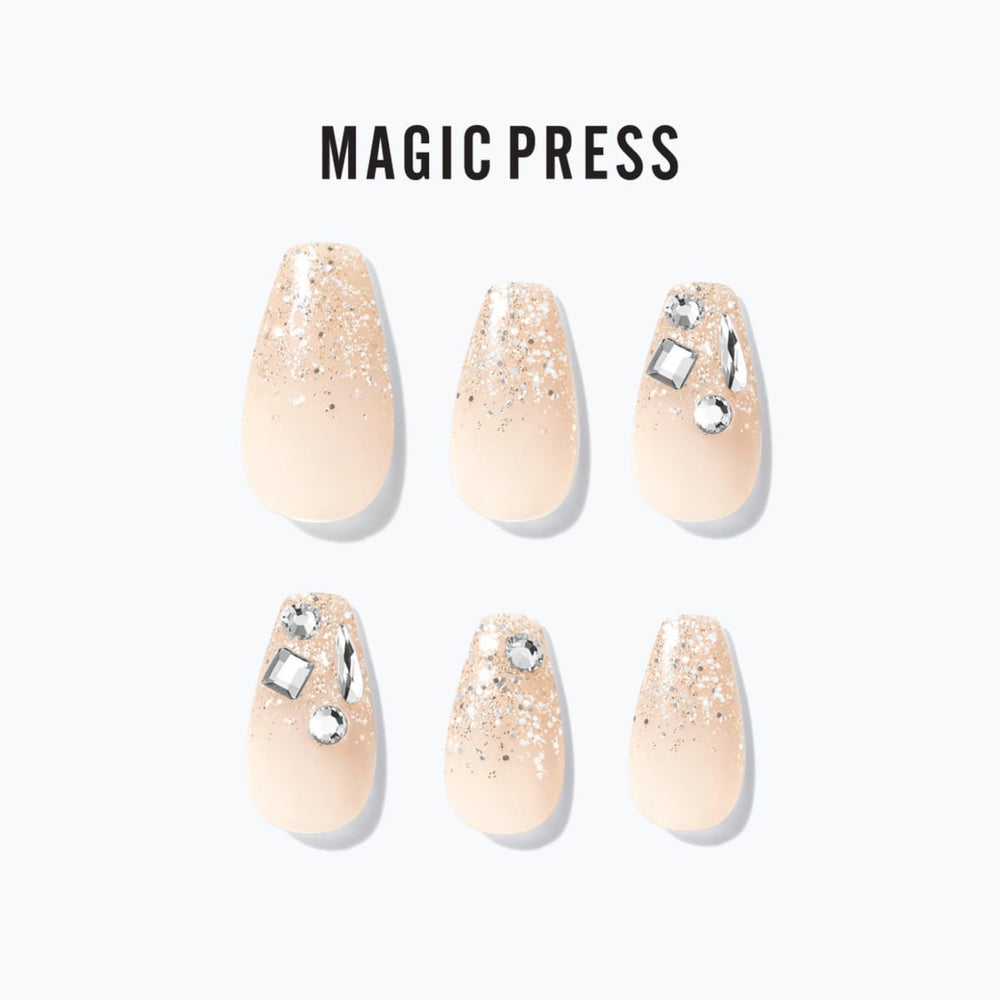 Magic Press (Mani) - MDR3F030PC Silver Sand