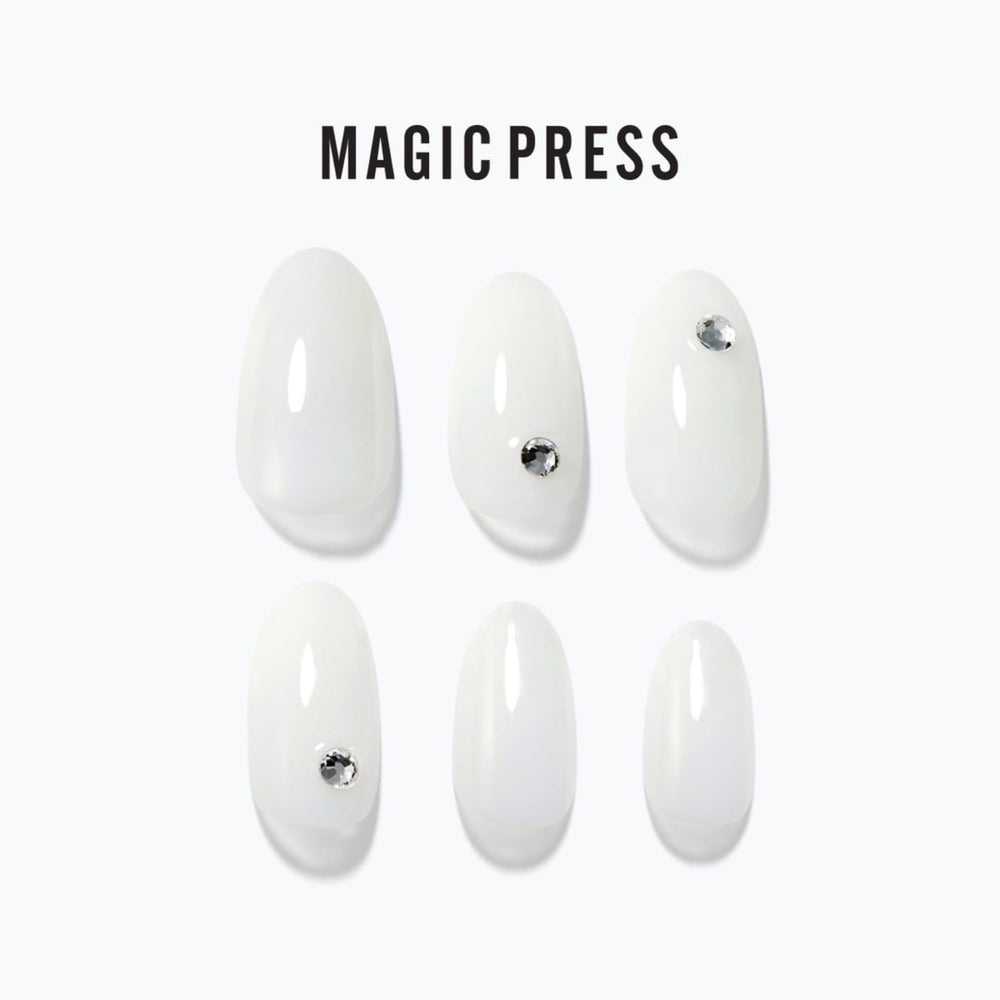 Magic Press (Mani) - MGL3P041AL Clear White