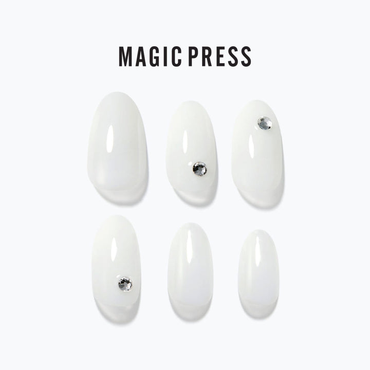 Magic Press (Mani) - MGL3P041AL Clear White