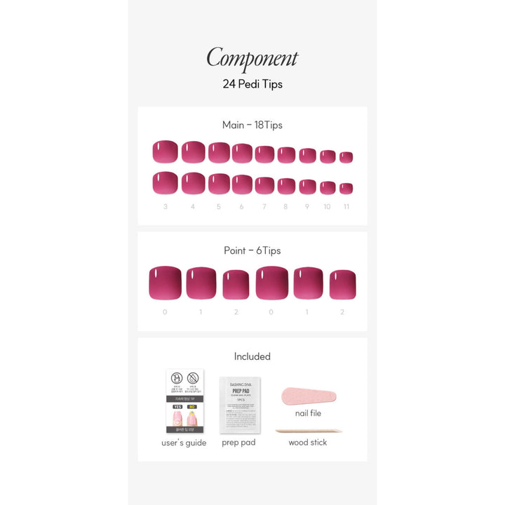 New Magic Press (Pedi) -  Juicy Plum (Pedi)