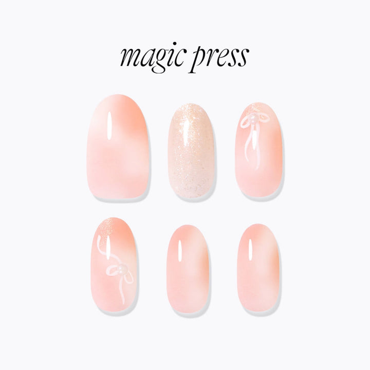 New Magic Press Nails (Mani)  - Flowing Ribbon