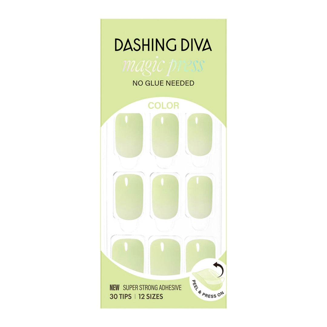 New Magic Press Nails (Mani)  - Joy Green (Regular)