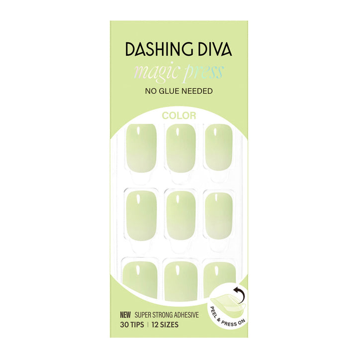 New Magic Press Nails (Mani)  - Joy Green (Regular)