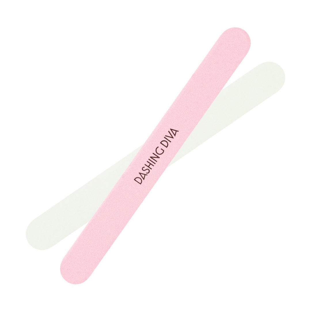 Glaze Tool - Dashing Diva Pink Long Nail File (180 grit)