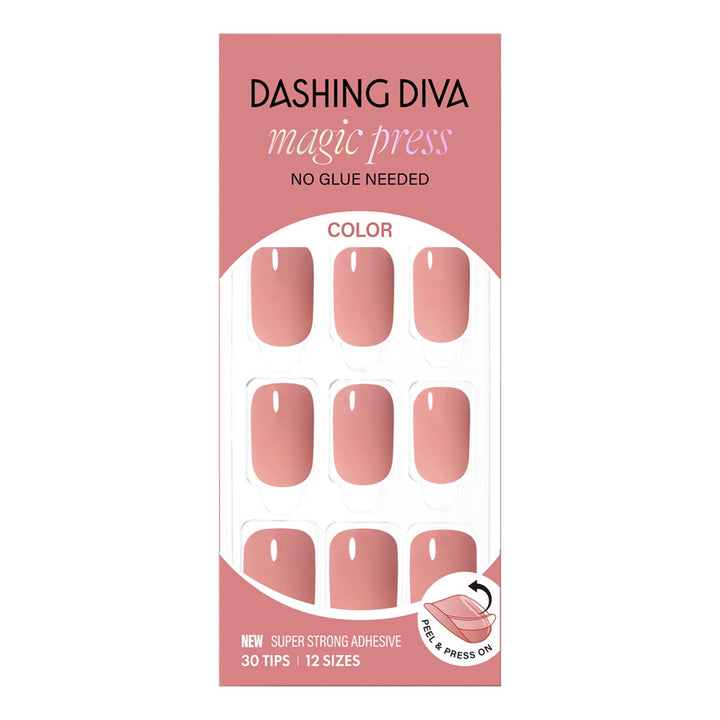 New Magic Press Nails (Mani)  - Dry Rose