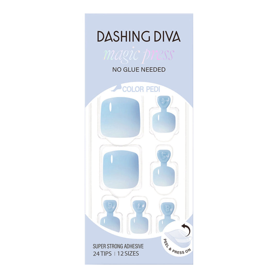 New Magic Press (Pedi) - Fluffy Blue (Pedi)