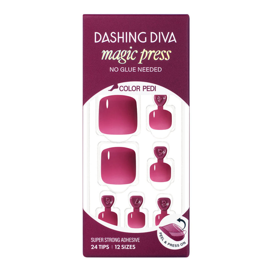 New Magic Press (Pedi) -  Juicy Plum (Pedi)