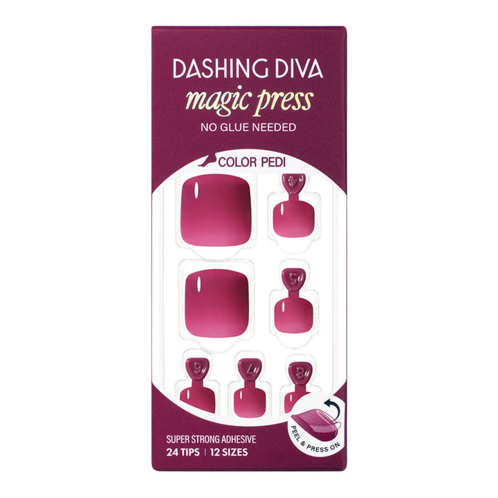 New Magic Press (Pedi) -  Juicy Plum (Pedi)