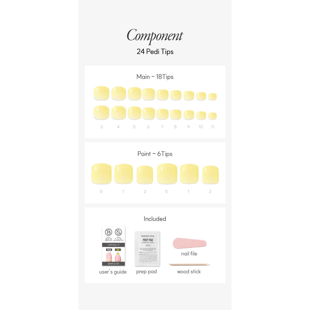 New Magic Press (Pedi) -  Lemon Yellow (Pedi)