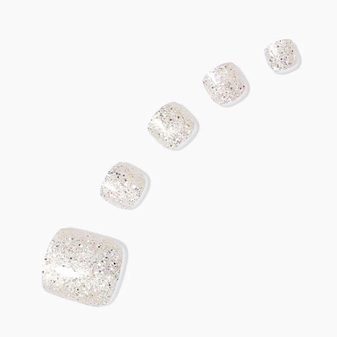 New Magic Press (Pedi) - Silver Sparkle (Pedi)