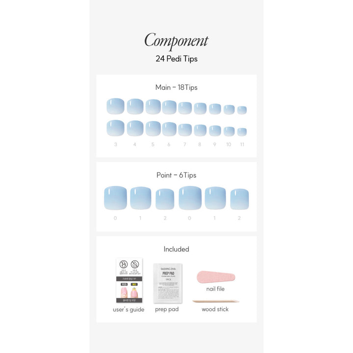 New Magic Press (Pedi) - Fluffy Blue (Pedi)