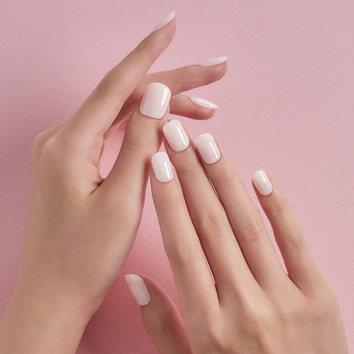 New Magic Press Nails (Mani)  - Marshmallow