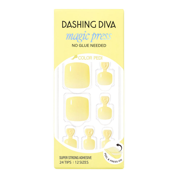 New Magic Press (Pedi) -  Lemon Yellow (Pedi)