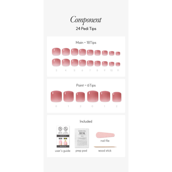 New Magic Press (Pedi) -  Eternal Rose (Pedi)